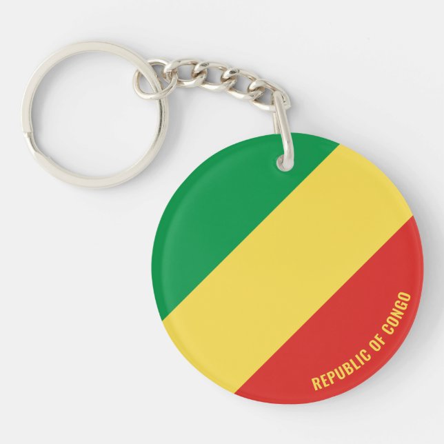 Republiken Kongo Flagga Charming Patriotic (Framsidan)