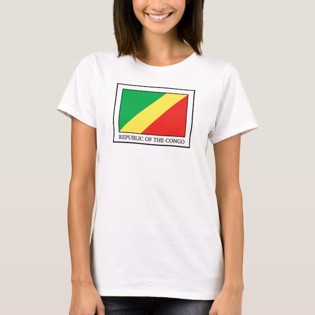 Republiken Kongo T-shirt (Framsida)