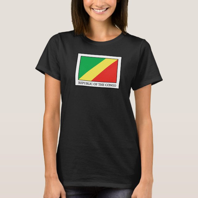 Republiken Kongo Tee (Framsida)