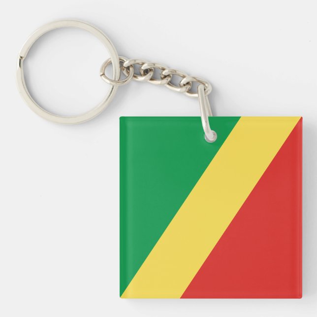 Republiken Kongos flagga (Framsidan)