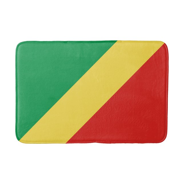 Republiken Kongos flagga Badrumsmatta (Framsidan)