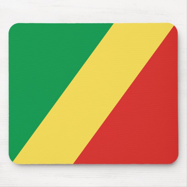 Republiken Kongos flagga Musmatta (Framsidan)