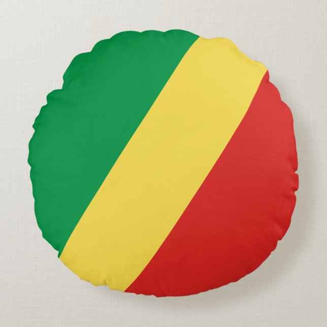 Republiken Kongos flagga Rund Kudde (Framsidan)