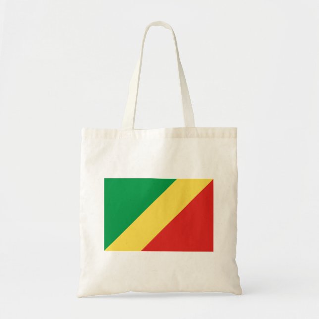 Republiken Kongos flagga Tygkasse (Framsidan)