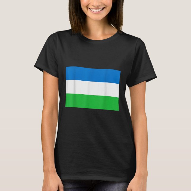 Republiken Molossia Flagga T Shirt (Framsida)