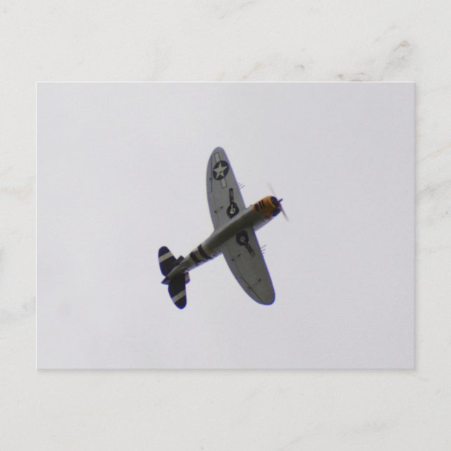 Republiken P47 Thunderbolt Vykort (Framsida)