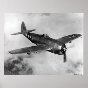 Republiken P-47 Thunderbolt Poster