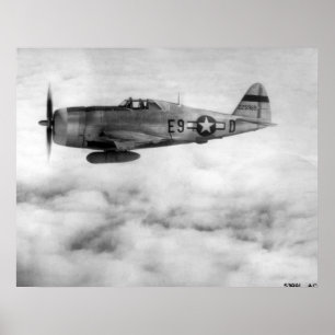 Republiken P-47 Thunderbolt Poster