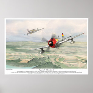 Republiken P-47 Thunderbolt Poster