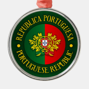 Republiken Portugal Julgransprydnad Metall