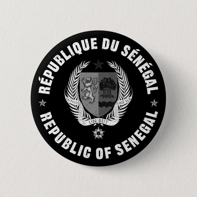 Republiken Senegal Knapp (Framsida)