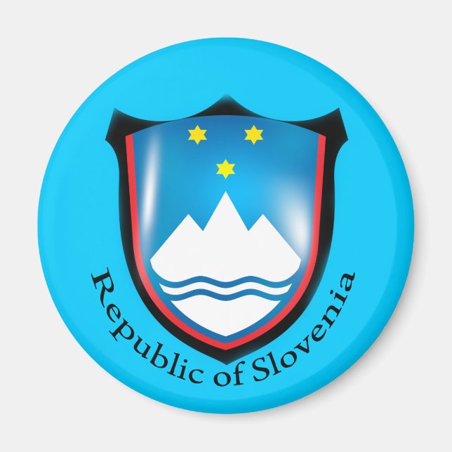 Republiken Slovenien Magnet (Framsidan)