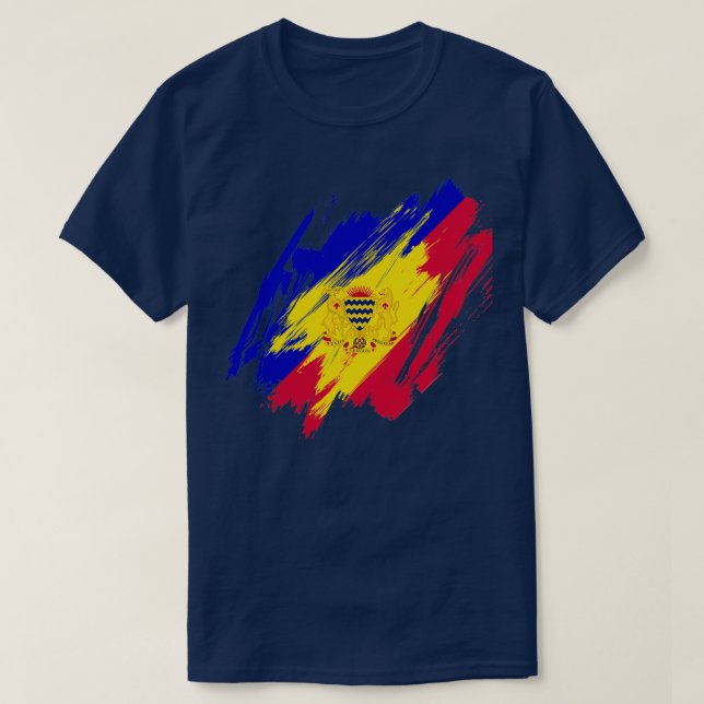Republiken Tchad Rpublique du Tchad T Shirt (Design framsida)