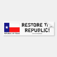 Republiken Texas - ÅTERSTÄLL REPUBLIKEN!