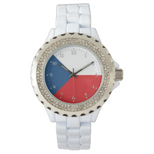 Republiken Tjeckien Flagga Armbandsur