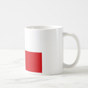 Republiken Tjeckien Flagga Kaffemugg