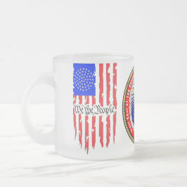 Republiken USA: Förseglingen Frosted Mugg