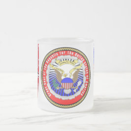 Republiken USA: Förseglingen Frosted Mugg