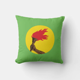 Republiken Zaire Flagga - Demokratiska republiken Kudde