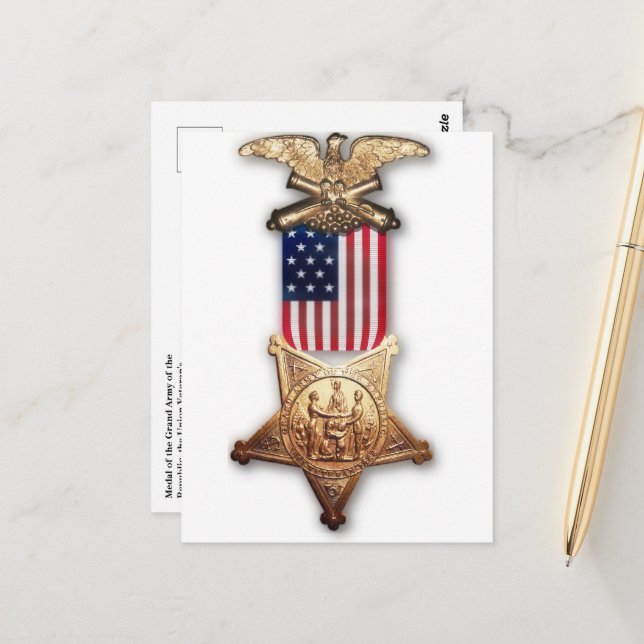 Republikens stora armé vykort (Fram/Back In Situ)