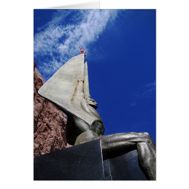 Republikens västra Figur 1255 Hälsningskort (Framsidan)