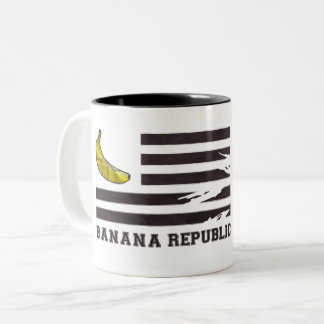 république bananière Två-Tonad mugg