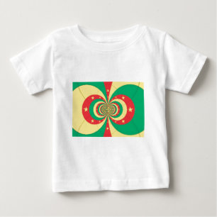 République du Cameroun, femuddig stjärna T-shirt