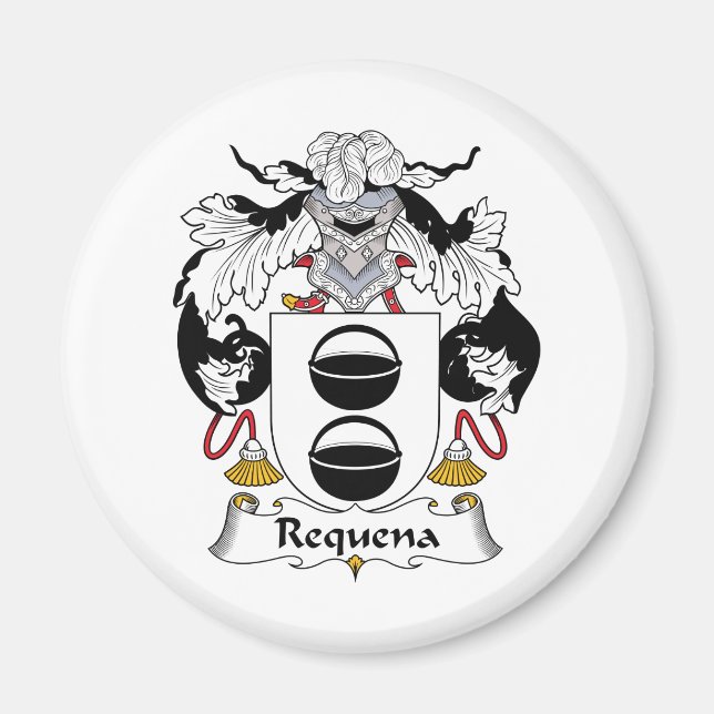 Requena Family Crest Magnet (Framsidan)