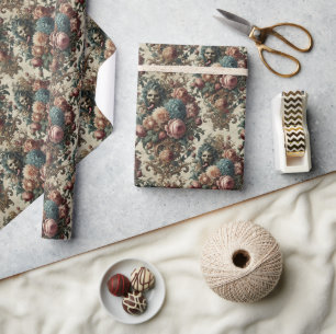 Requiem Rhapsody - Gothic Blommigt Bandana Presentpapper