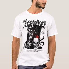 Requiem Skull Gentleman Artwork T Shirt