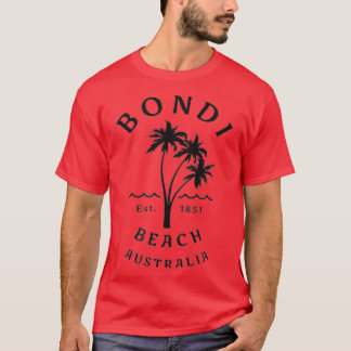 Reree Retro Coola Bondi Beach Australien Vintage H T Shirt