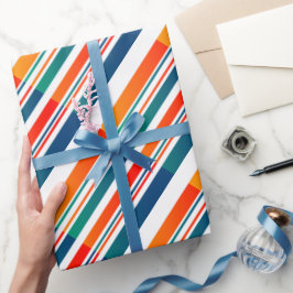 Rero Vintage Funky Färg 70s 80s Presentpapper