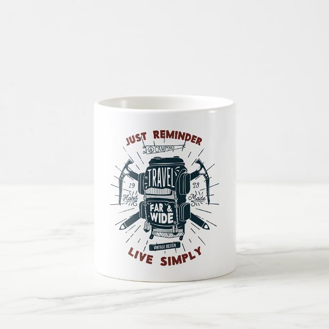 Res dig vida kaffemugg (Skapare uppladdad)