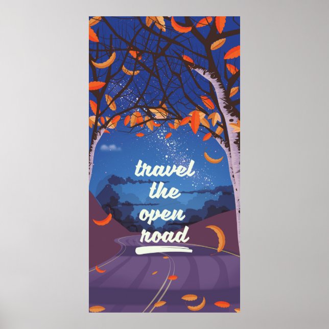 Res färdiga vägen poster (Framsidan)