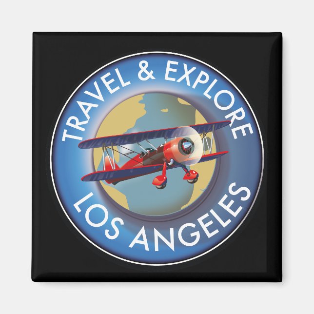 Res logotyp för Los Angeles Magnet (Framsidan)