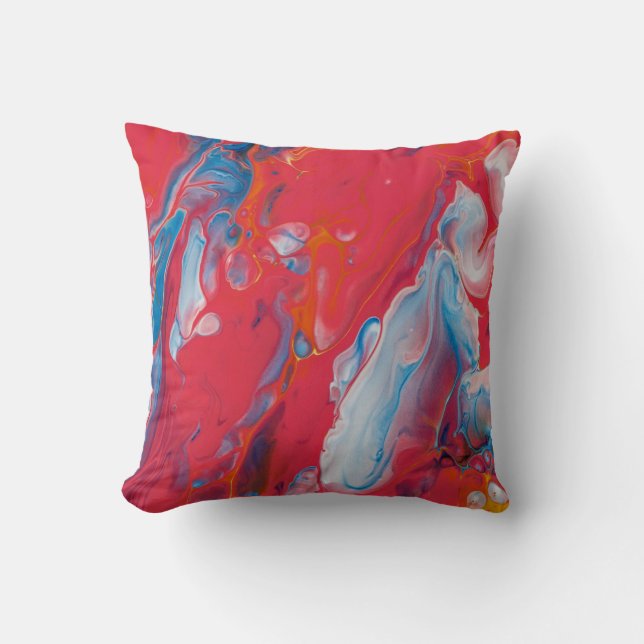 Res Marble PatternThrow Pillow Kudde (Framsida)