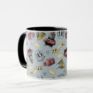 Res till HOGWARTS™-mönster Mugg