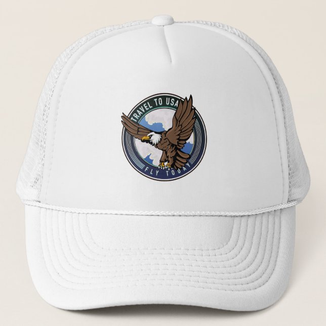 Res till USA Fly idag logotyp Keps (Framsida)