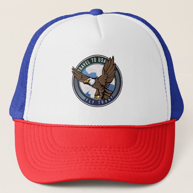 Res till USA Fly idag logotyp Keps (Framsida)
