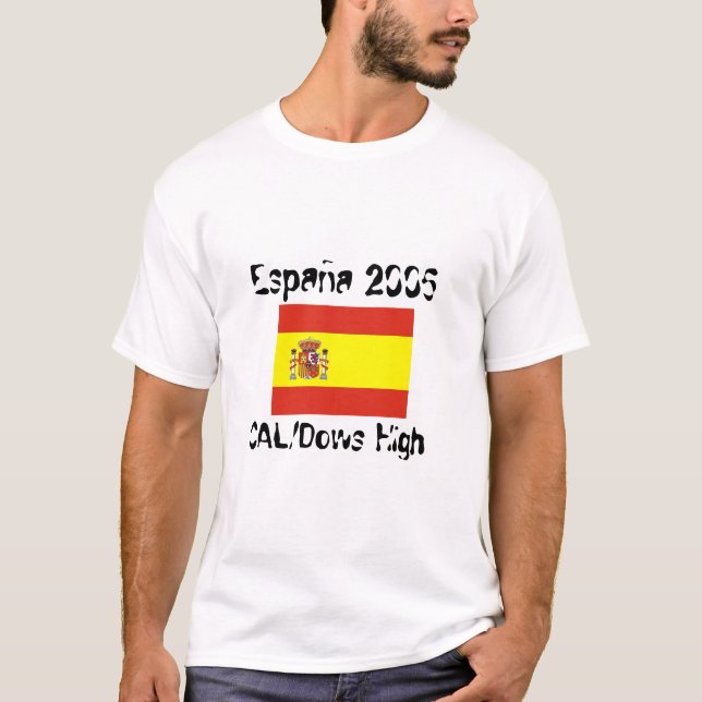 Resa 2005 för final CAL/Dows Spanien Tröja (Framsida)