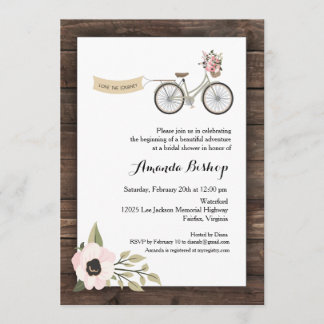 Resa 5 tum x 7 tum - inbjudan/platta kort