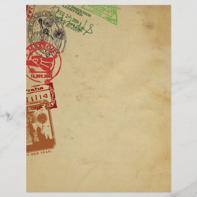 Resa Agent / Flyterflyg Reklamblad (Framsidan)