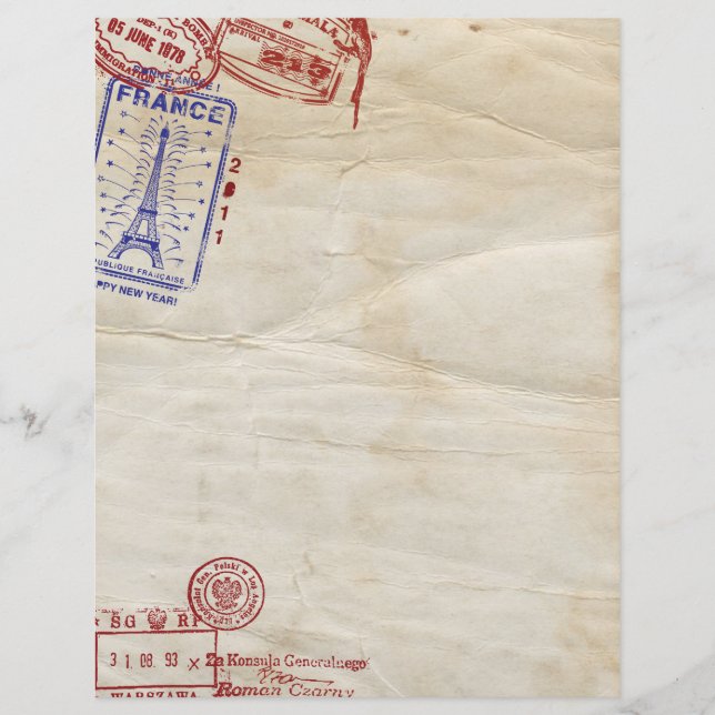 Resa Agent / Flyterflyg Reklamblad (Framsidan)