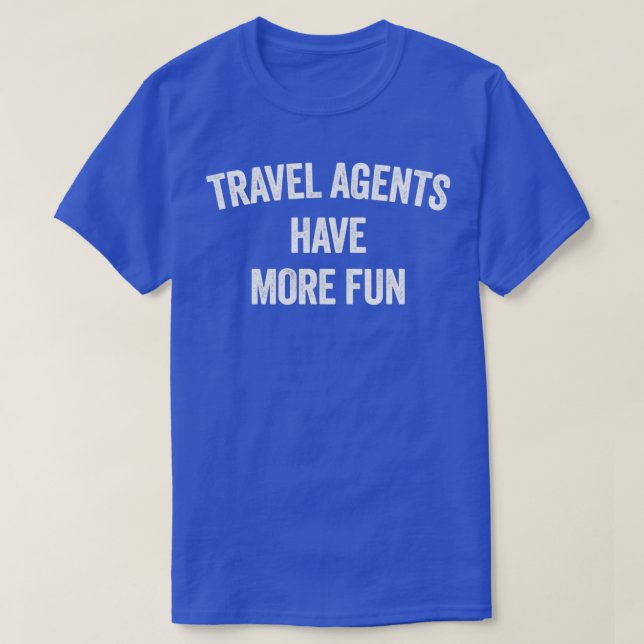 RESA AGENT HAR MER ROLIGT T SHIRT (Design framsida)