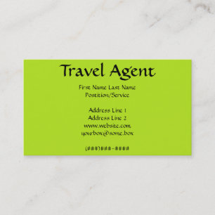Resa Agent Visitkort