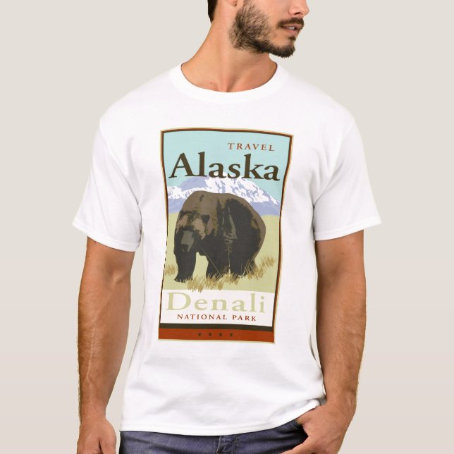 Resa Alaska T-shirt (Framsida)