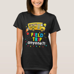 Resa Alla Magic School Buss Kid Teacher Test Day T Shirt