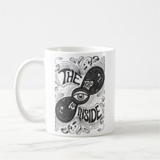 Resa är innanför - Psykedelisk vision av tredje Ög Kaffemugg