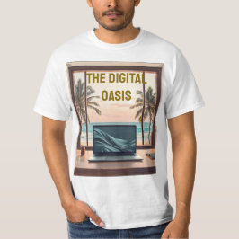 Resa & Arbetsskydd för bärbar dator med havsutsikt T Shirt