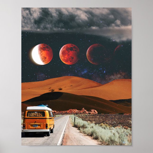 Resa Art Long Travel Poster (Framsidan)